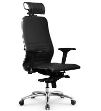 Кресло Samurai K-3 черная кожа