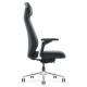 Кресло HAWASAN (ХАВАСАН) PREMIUM EX-830 X-ONE, синхромеханизм, алюминий, экокожа, черное, 533239. Фото товара с разных ракурсов.