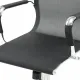 Кресло руководителя Line EX-530, хром, сетка, черное. Фото товара с разных ракурсов.